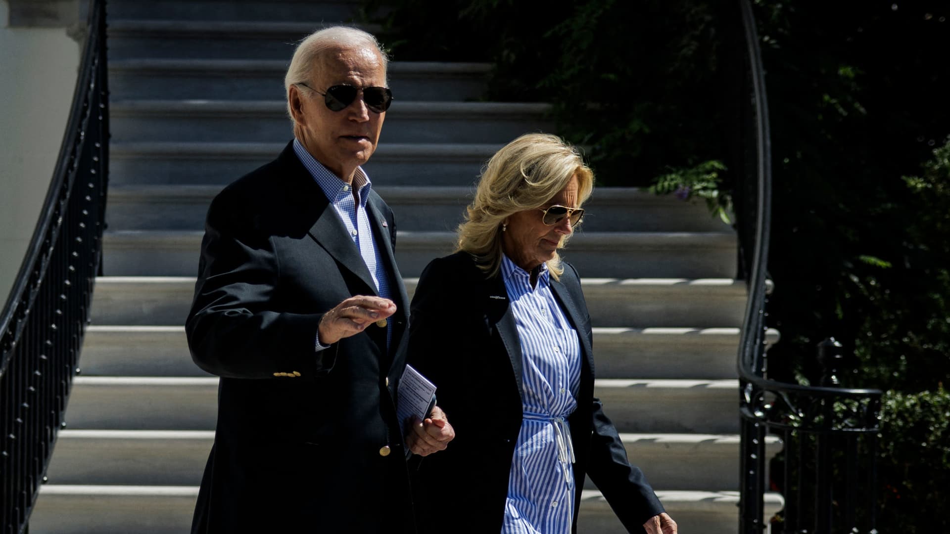 Jill Biden positive for Covid, President Joe Biden tests negative