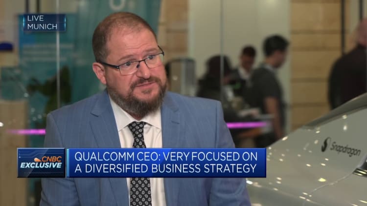 Qualcomm CEO: Brightest spot of our diversification strategy is automotive