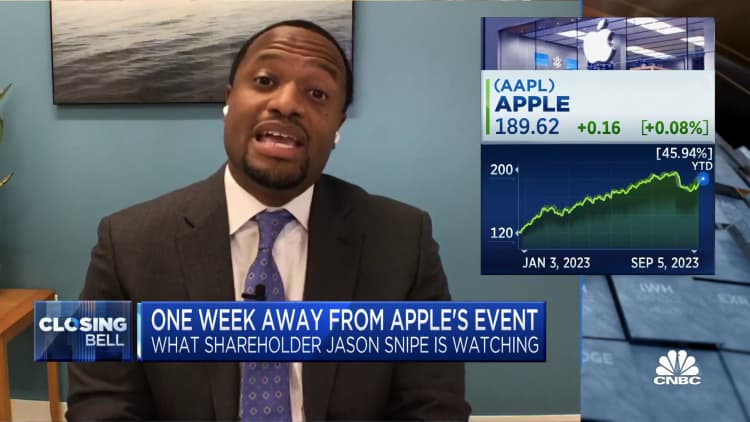 Apple's new iPhone release likely won't lift stocks to 52-week highs, says Odyssey's Jason Snipe.