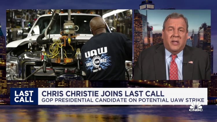 Vea la entrevista completa de CNBC con el candidato presidencial republicano Chris Christie