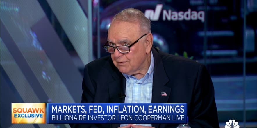 Billionaire investor Leon Cooperman: Interest rates aren't too high