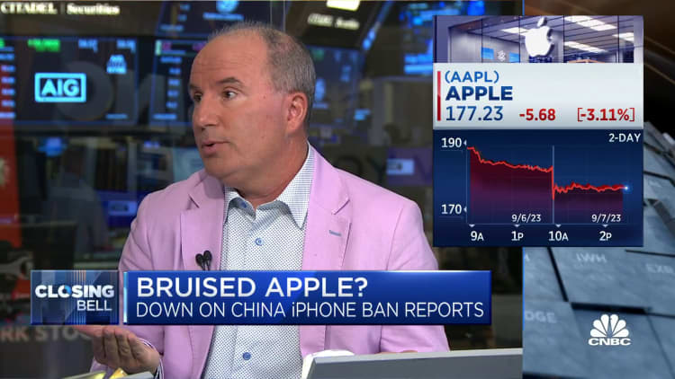 Apple pullback in China will only mean 500,000 units at worst, says Wedbush's Dan Ives