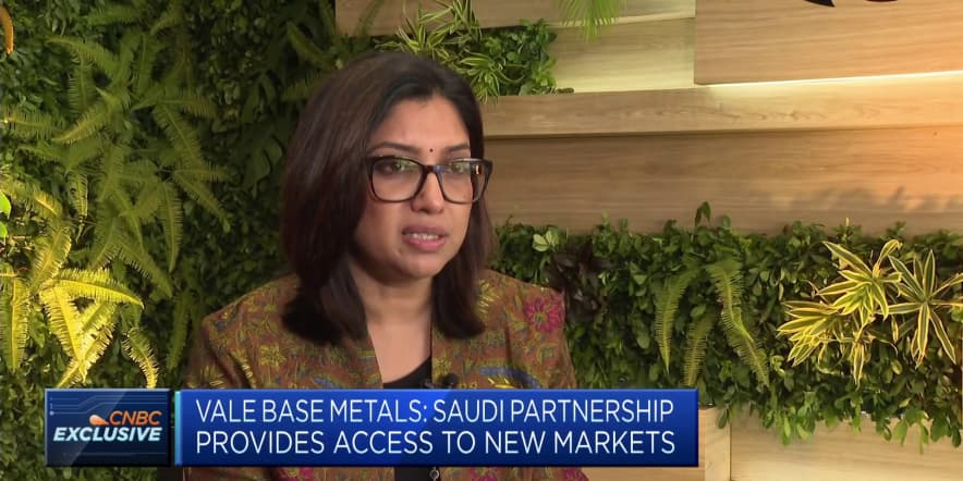 Vale Base Metals CEO on Saudi partnership and investments in Indonesia