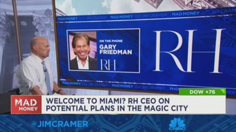 We believe Miami is one of the top three iconic cities in America, says RH CEO Gary Friedman