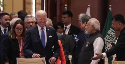 Modi, Biden pledge to deepen partnership as leaders meet in Delhi for G20 summit