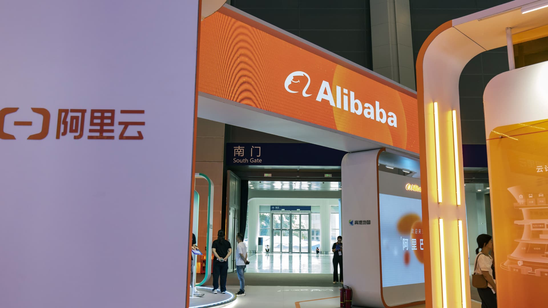 Alibaba shares slide over 8% after it disappoints on profit, curbs cloud spinoff