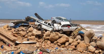 Libyans search for families after catastrophic flood