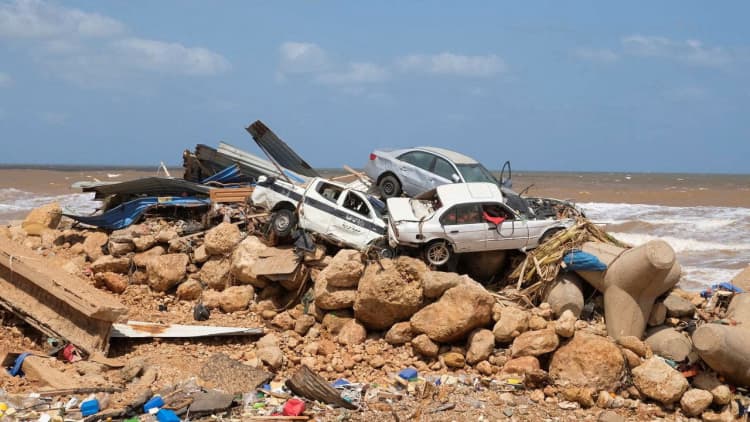 Catastrophic flooding in Libya leaves thousands dead