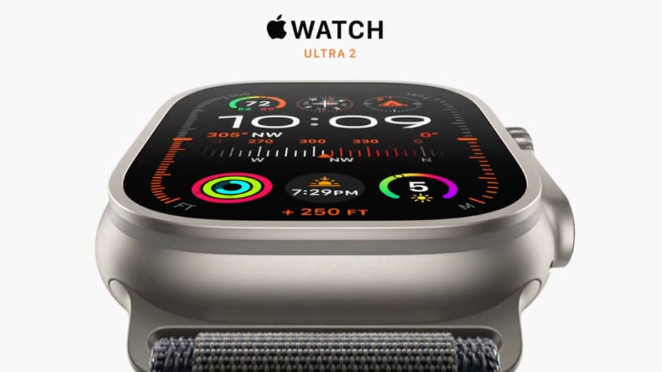 新款 Apple Watch Ultra 2。