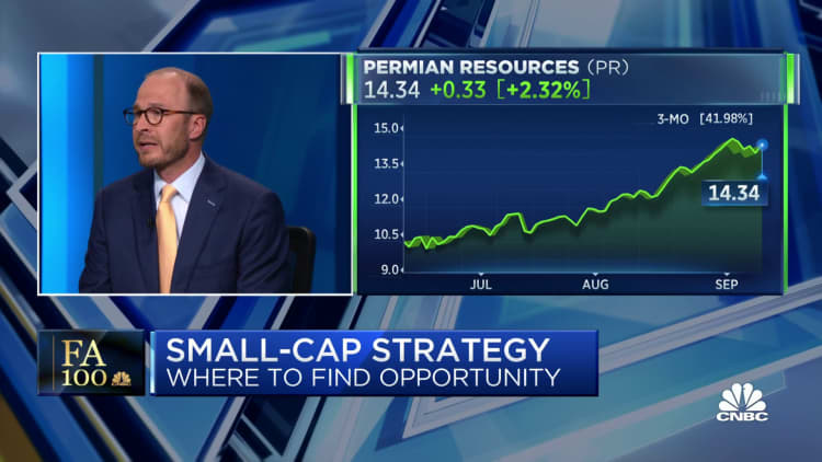 El asesor financiero senior de CNBC explica su estrategia de acciones de pequeña capitalización