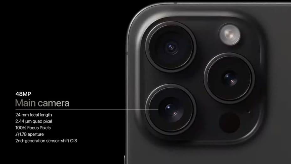 苹果 iPhone 15 相机