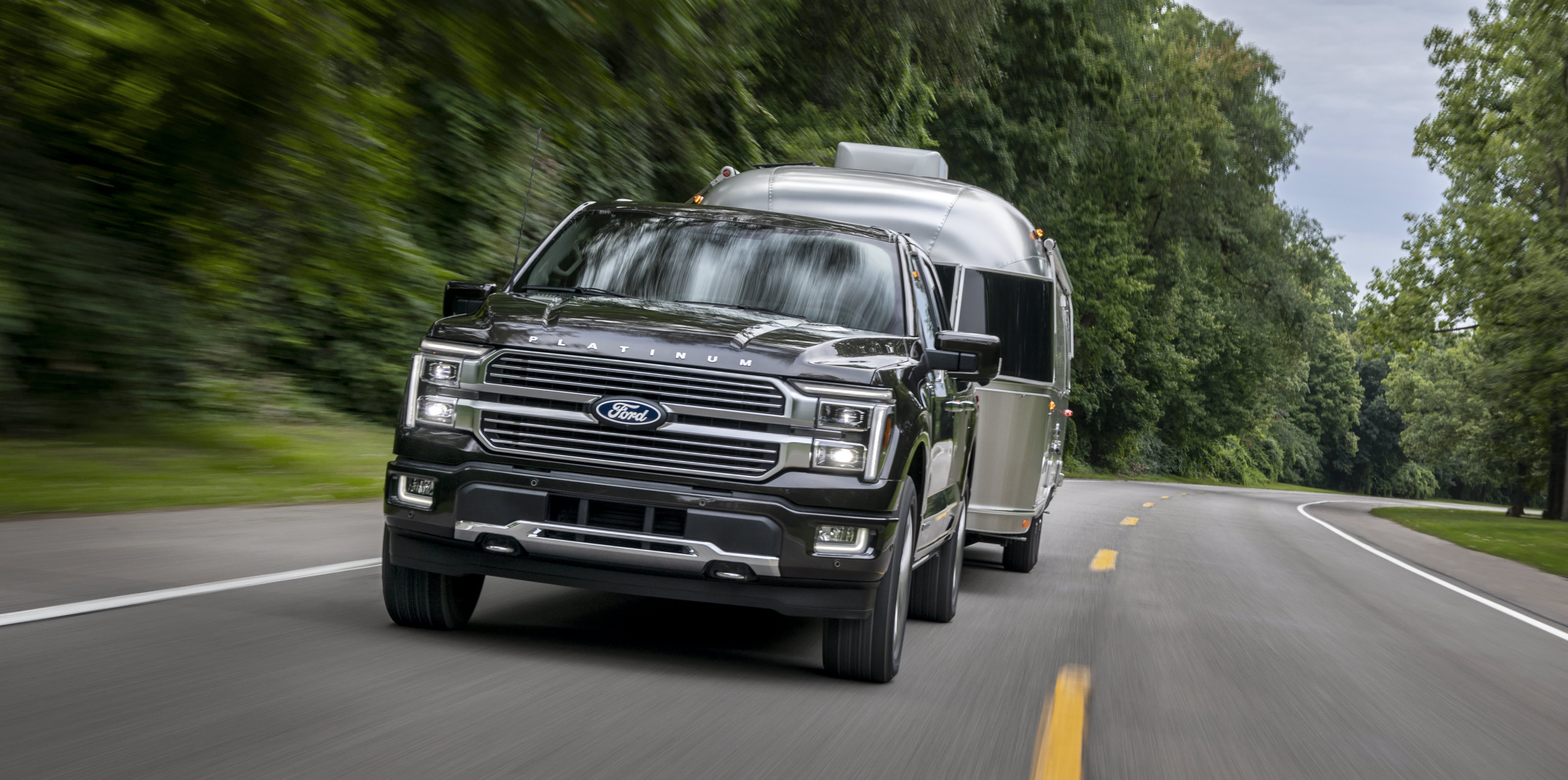 Ford doubles production of the F-150 hybrid pickup as electric vehicle sales growth slows