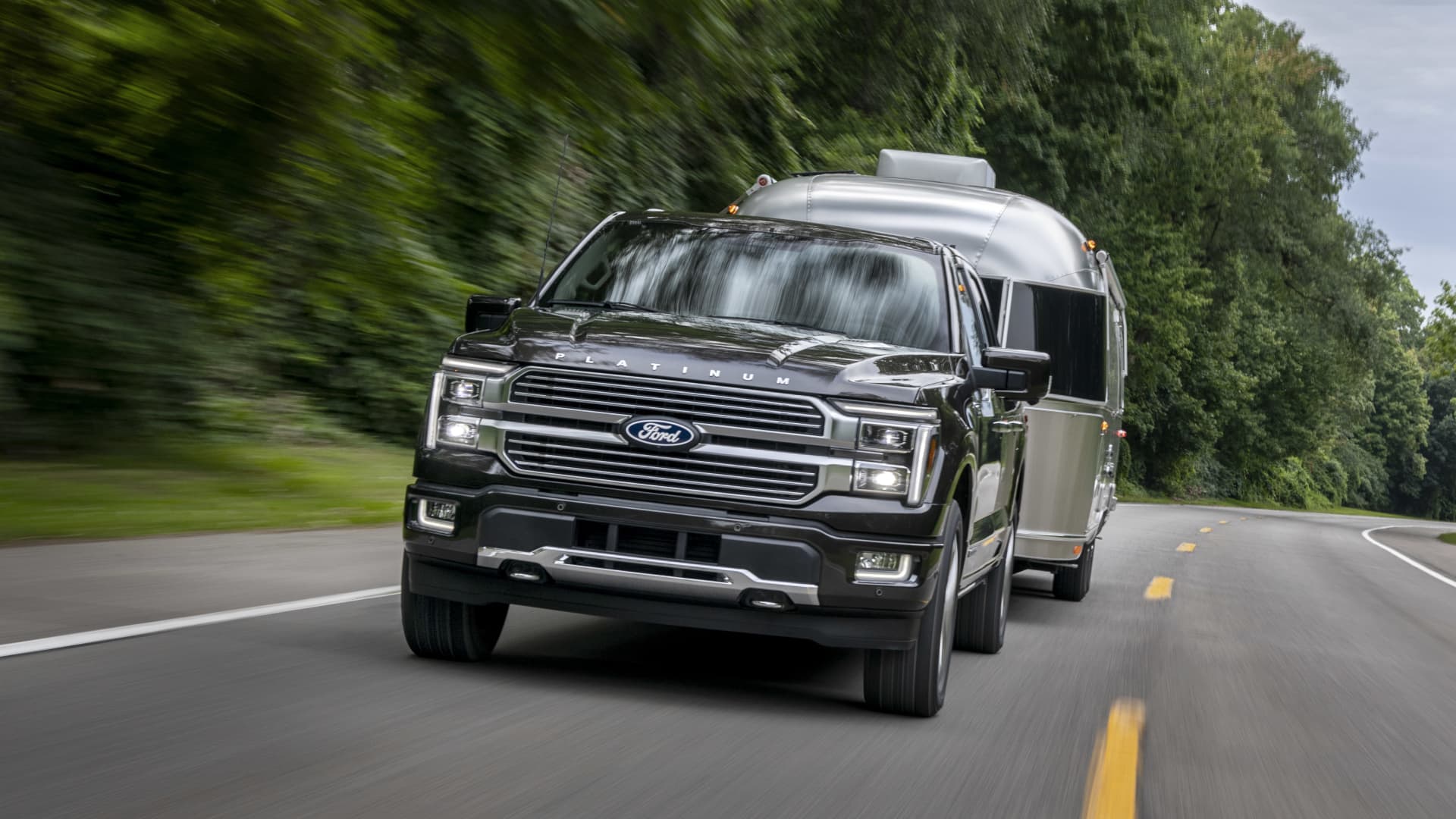 Ford to double F-150 hybrid pickup production as EV sales growth slows
