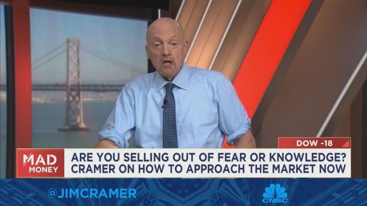 I'm seeing selling where there's no need to sell, says Jim Cramer