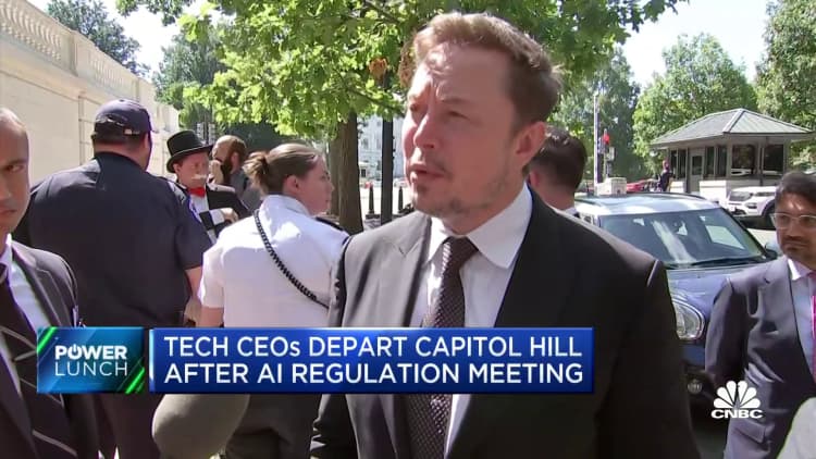 Top tech CEOs discussed the future of AI with senators