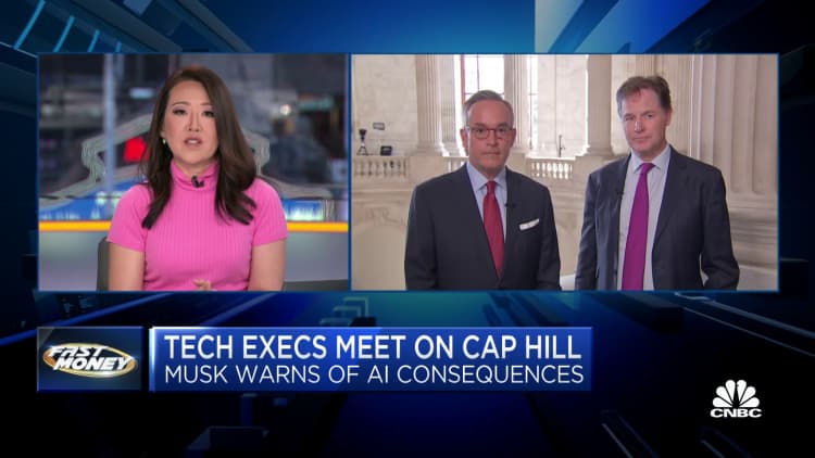 Watch CNBC's full interview with Meta's Nick Clegg