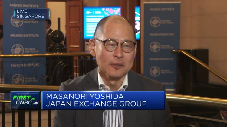 A lot of investment is coming to Tokyo, says Japan Exchange