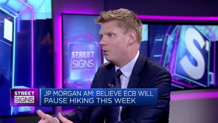 Economic data fuels risk of ECB policy mistake, JPMorgan Asset Management’s Stealey says