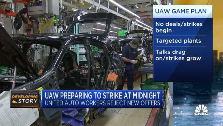 UAW says strikes 'likely' against auto companies