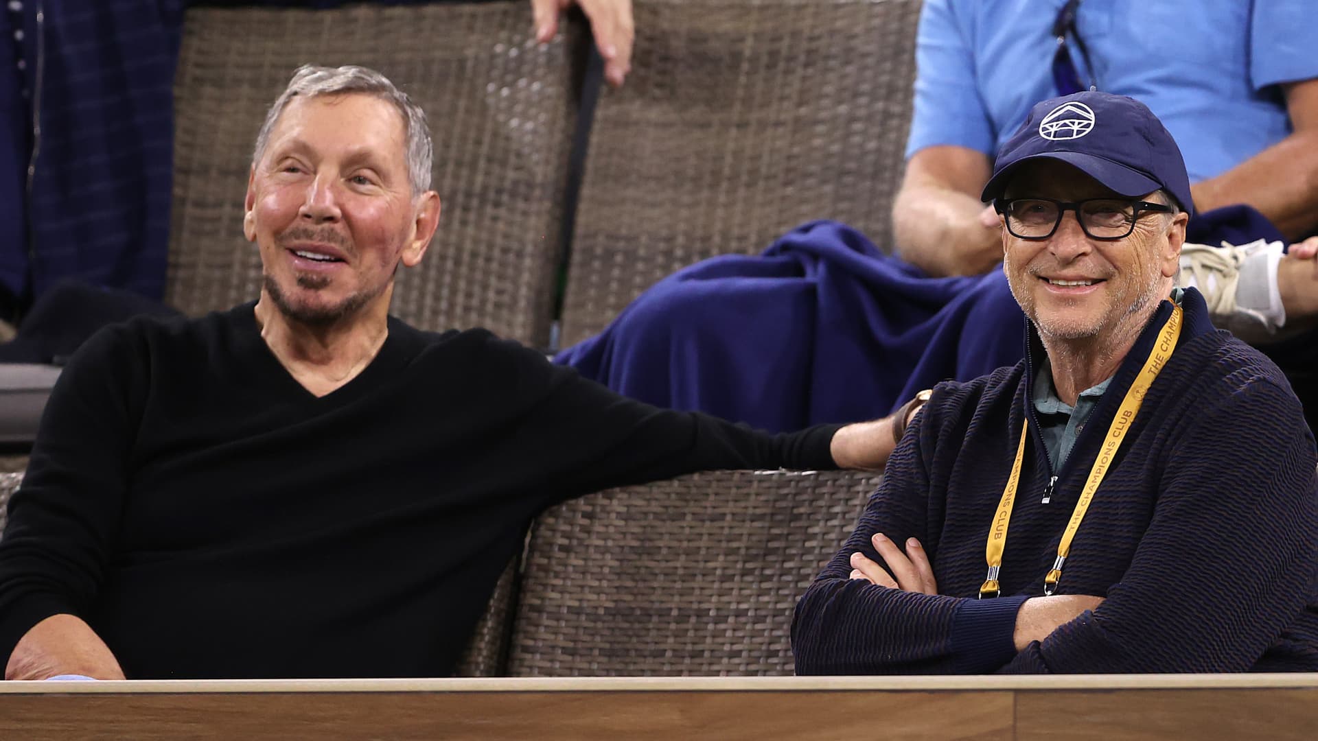 Oracle founder Larry Ellison makes first-ever trip to Microsoft headquarters for cloud announcement