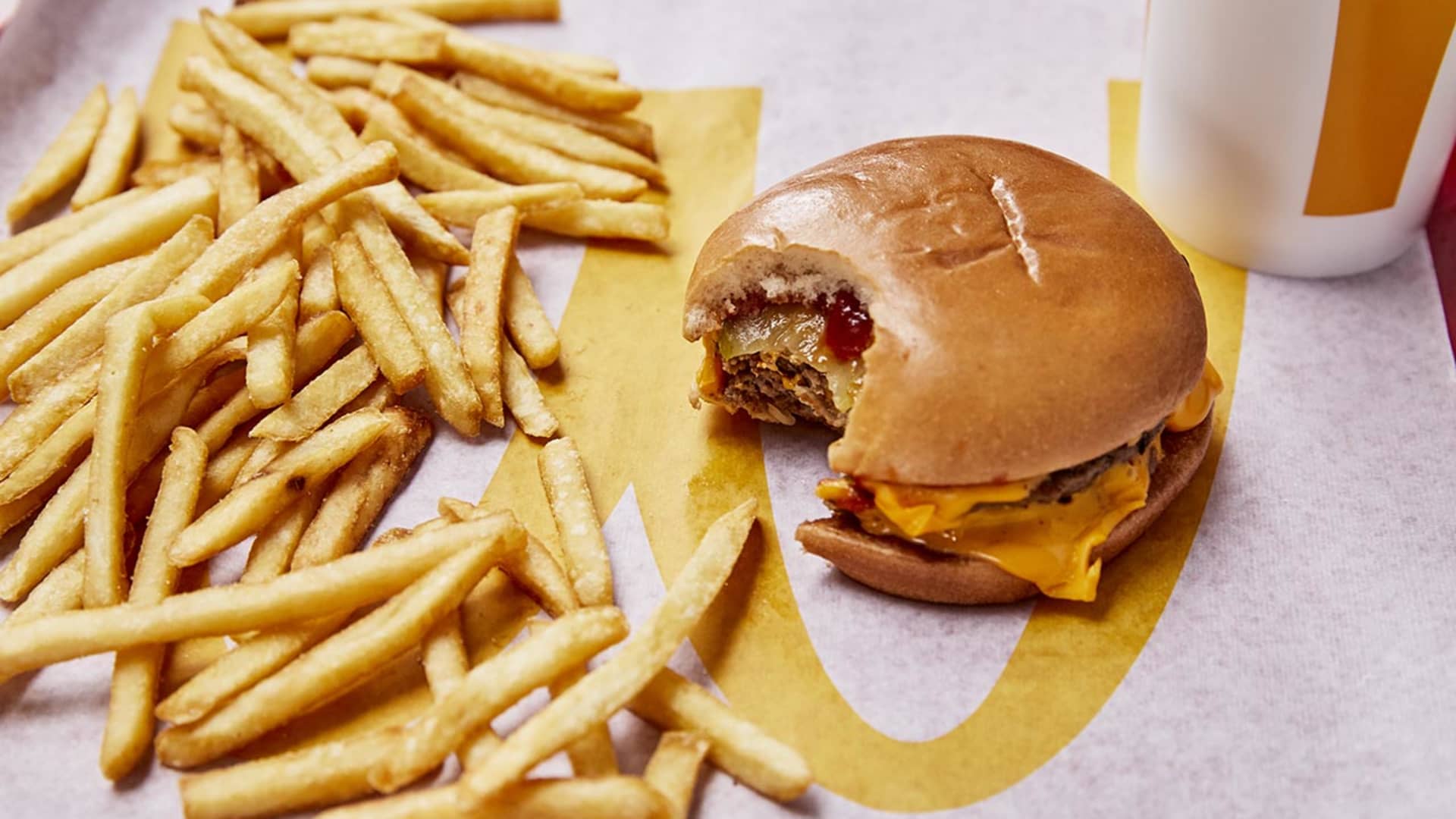 McDonald’s is selling 50-cent double cheeseburgers for National Cheeseburger Day, Wendy’s is giving them out for a penny