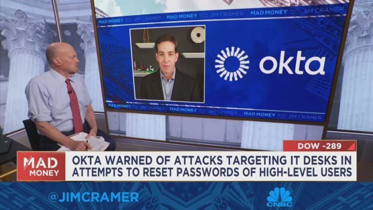 The Okta system was not breached in the recent casino cyberattacks, says CEO Todd McKinnon