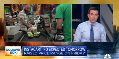 Instacart IPO expected tomorrow, raised price range on Friday