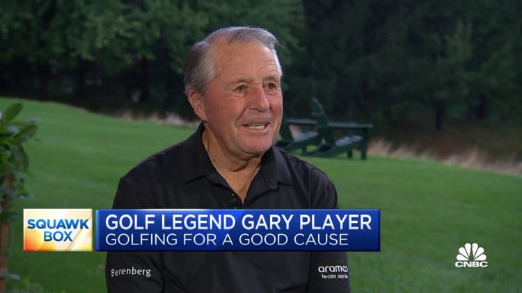 Golf por una buena causa: el golfista del Salón de la Fama Gary Player en el Berenberg Invitational
