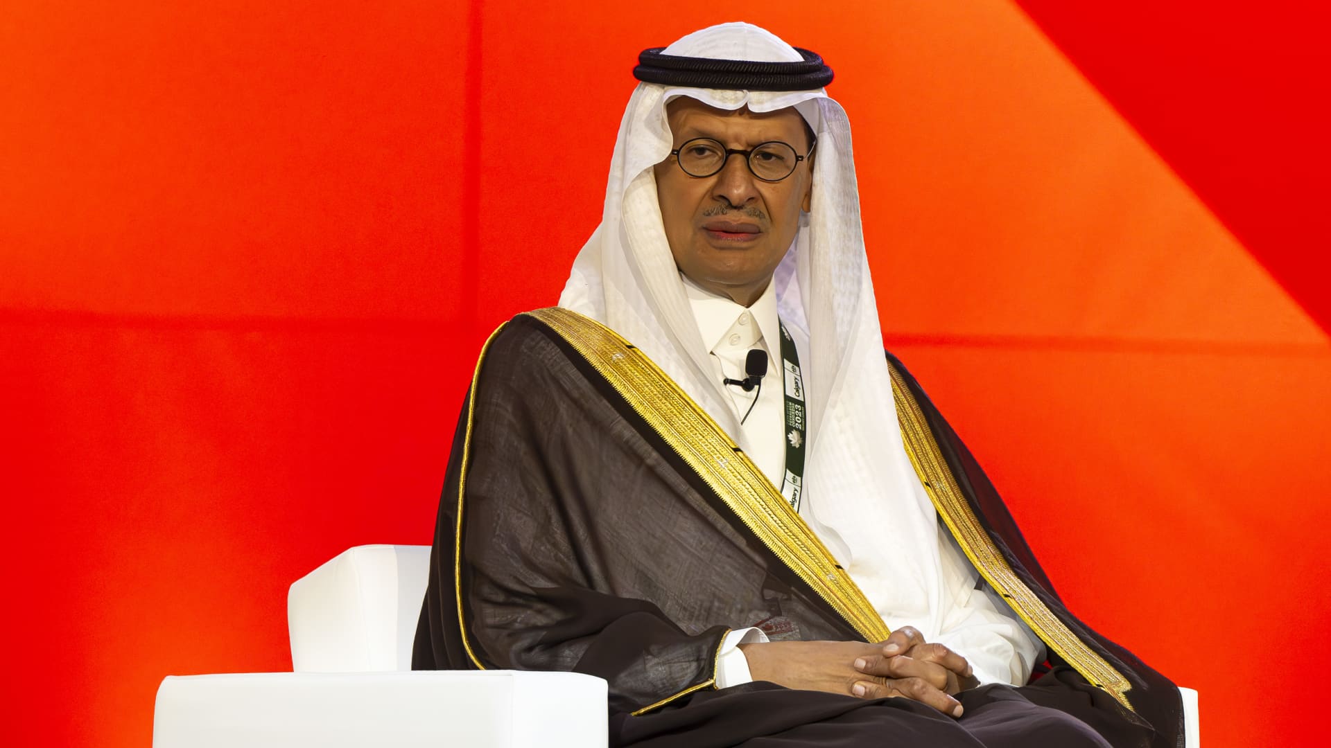Saudi energy minister says oil supply cuts are not about ‘jacking up costs,’ as Brent hovers at $95 a barrel