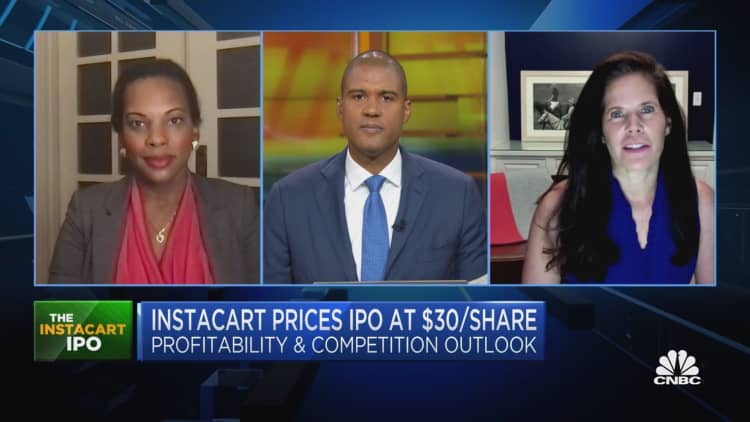 Instacart's IPO will likely succeed despite a major cut to valuation, says two experts
