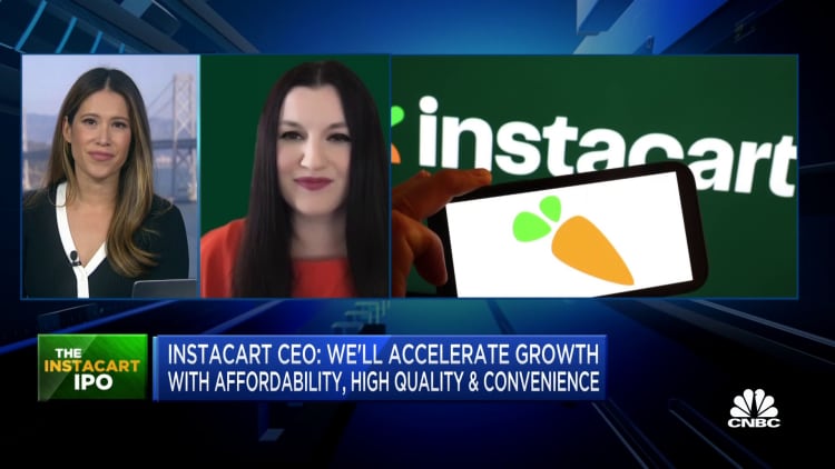 Instacart CEO: This IPO about giving employees liquidity on stock they worked hard for