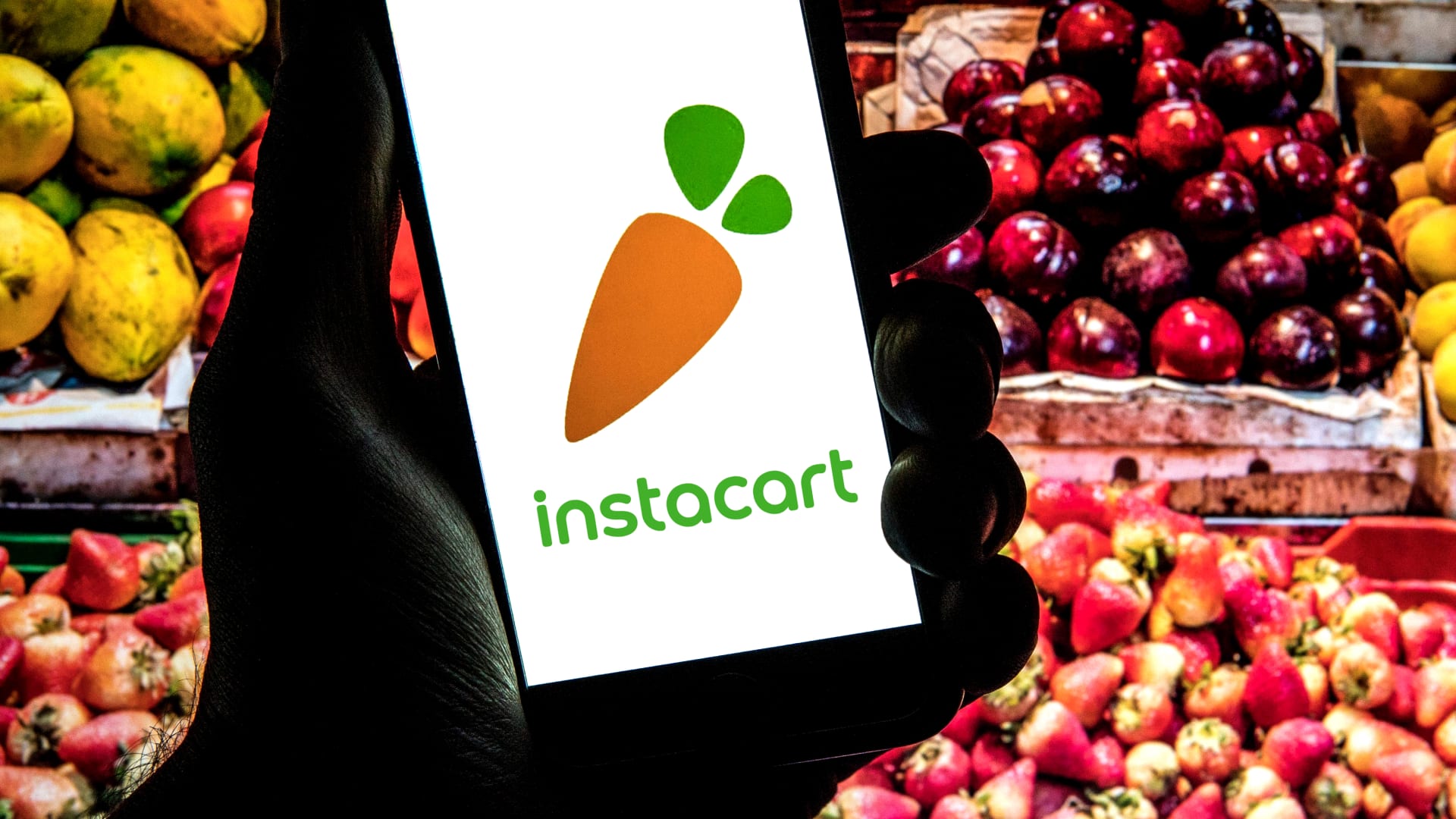 Instacart shares popped 40% in their Nasdaq debut on Tuesday, opening at $42, after the grocery delivery company's long-awaited IPO. The offering
