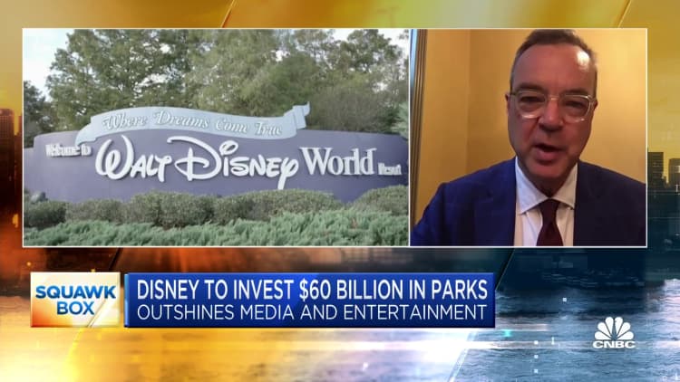 No one thought of Disney theme parks as a growth business, says New York Times' Jim Stewart