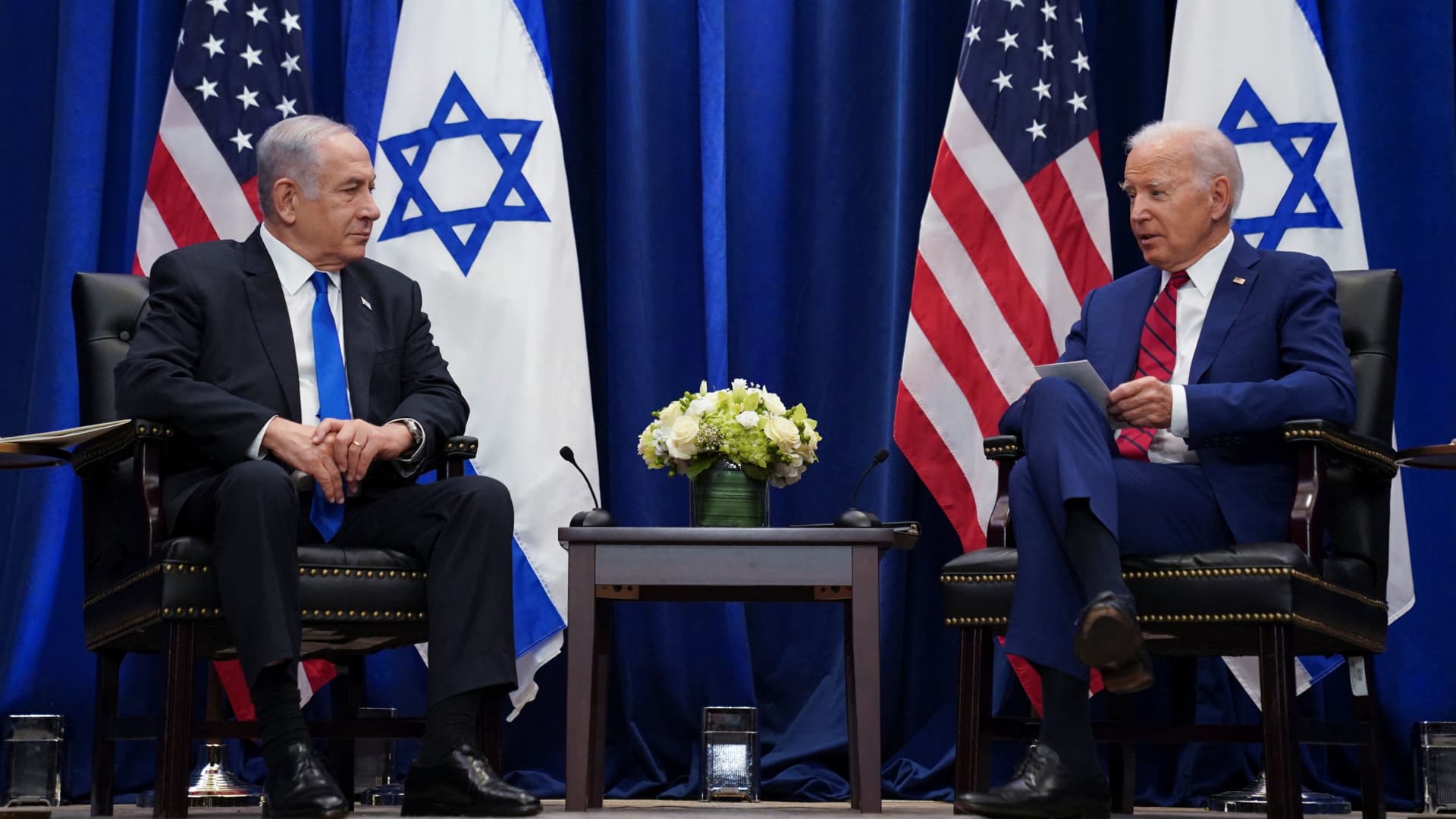 Netanyahu says Israel and Saudi Arabia ‘can forge a historic peace’ with Biden’s help
