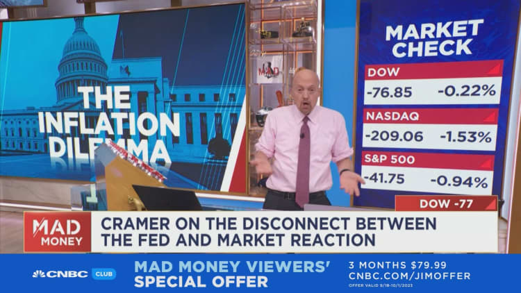 People are fed up with not being able to afford things, says Jim Cramer