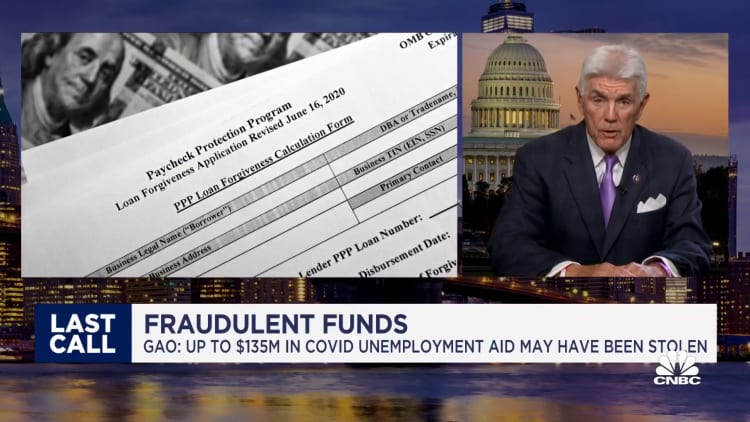 Rep. Roger Williams: 1 out of every 5 pandemic relief loans for businesses were fraudulent