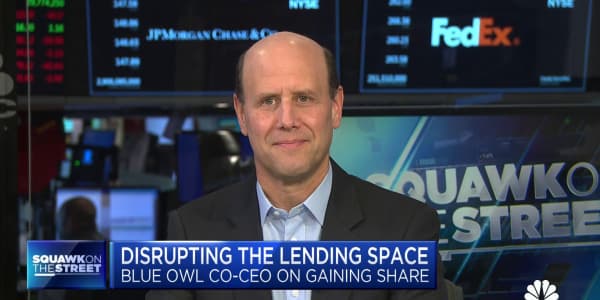 Blue Owl co-CEO on lending space disruption amid private credit market share gains