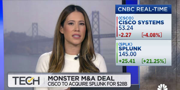 Cisco places $28 billion bid to acquire Splunk