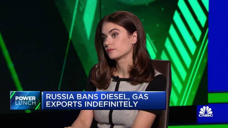 Rusia prohíbe las exportaciones de diésel y gas por tiempo indefinido