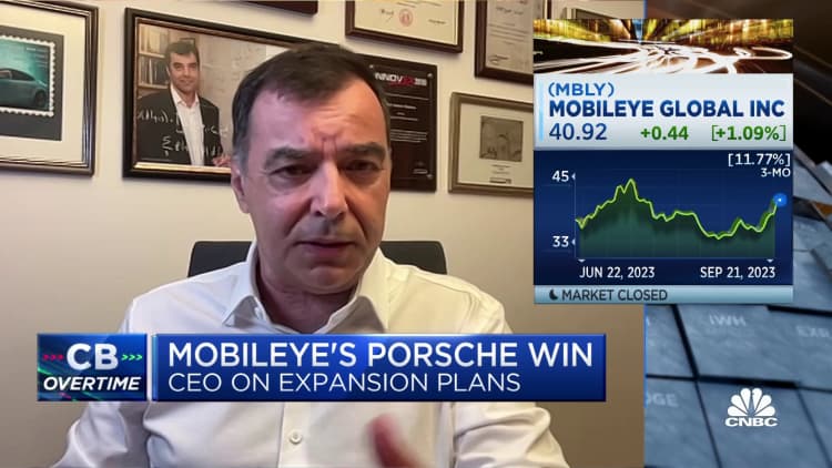 We can move faster in China and from there go global, says Mobileye CEO Amnon Shashua