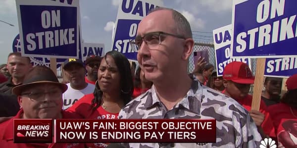 UAW President Shawn Fain: GM, Stellantis made the decision for us to strike