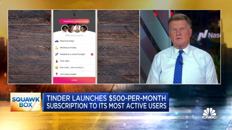 Tinder در حال راه اندازی یک اشتراک ماهانه 500 دلاری برای فعال ترین کاربران خود است