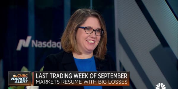 The market is moving well ahead of earnings trends right now, says RBC’s Lori Calvasina