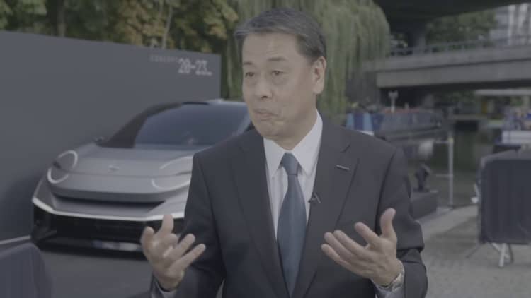 Nissan says all new models launched in Europe will be fully electric