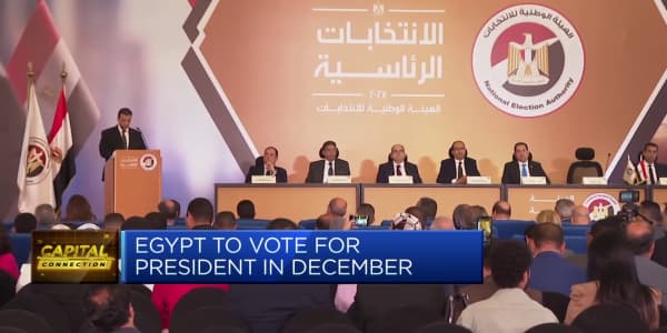 Egypt will hold its presidential election in December