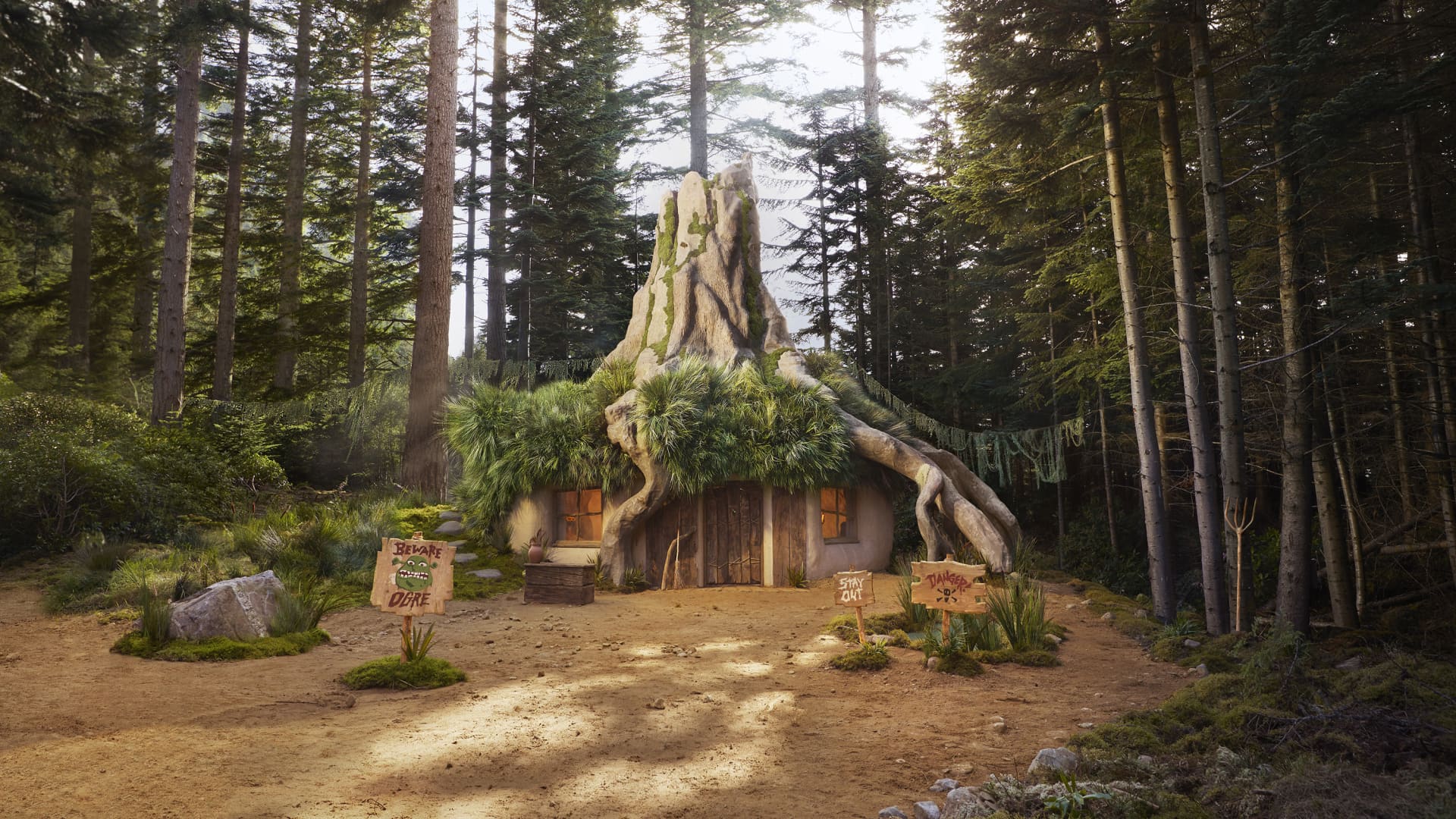 Airbnb propose un week-end au Shrek’s Swamp : voici comment réserver