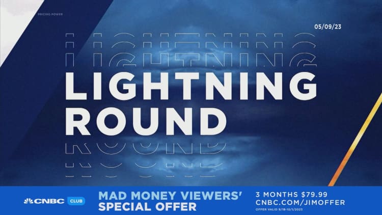 Lightning Round: Paramount Global might drop another two to three points lower, says Jim Cramer