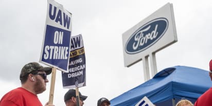 Ford CEO says UAW is 'holding the deal hostage' over EV battery plants