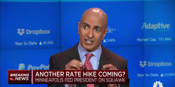 Minneapolis Fed Pres. Neel Kashkari: We might not be as restrictive as we otherwise would think