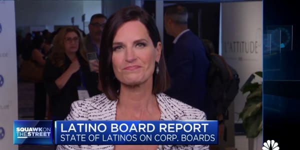 Latino directors make up 40% of Fortune 1000 companies, a 5% increase from last year